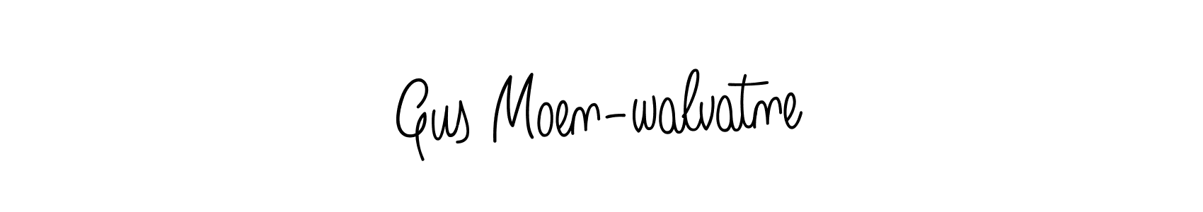 You can use this online signature creator to create a handwritten signature for the name Gus Moen-walvatne. This is the best online autograph maker. Gus Moen-walvatne signature style 5 images and pictures png