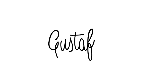How to Draw Gustaf signature style? Angelique-Rose-font-FFP is a latest design signature styles for name Gustaf. Gustaf signature style 5 images and pictures png
