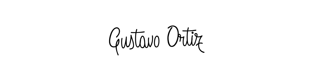 How to Draw Gustavo Ortiz signature style? Angelique-Rose-font-FFP is a latest design signature styles for name Gustavo Ortiz. Gustavo Ortiz signature style 5 images and pictures png