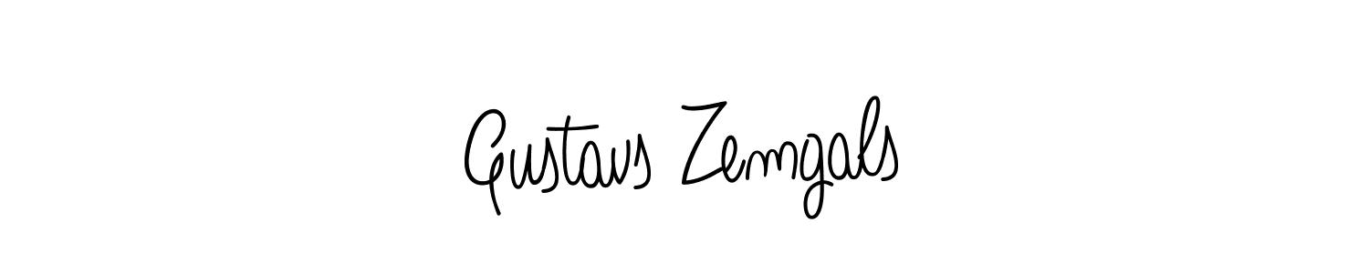 Angelique-Rose-font-FFP is a professional signature style that is perfect for those who want to add a touch of class to their signature. It is also a great choice for those who want to make their signature more unique. Get Gustavs Zemgals name to fancy signature for free. Gustavs Zemgals signature style 5 images and pictures png