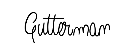 A dynamic signature style for Gutterman using Angelique-Rose-font-FFP script. Designed to look authentic, handwritten, and professional. Gutterman signature style 5 images and pictures png