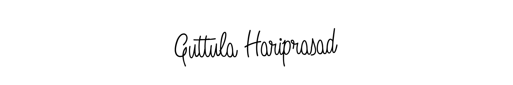It looks lik you need a new signature style for name Guttula Hariprasad. Design unique handwritten (Angelique-Rose-font-FFP) signature with our free signature maker in just a few clicks. Guttula Hariprasad signature style 5 images and pictures png
