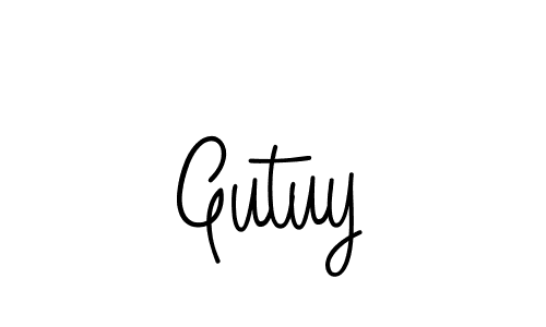 This is the best signature style for the Gutuy name. Also you like these signature font (Angelique-Rose-font-FFP). Mix name signature. Gutuy signature style 5 images and pictures png