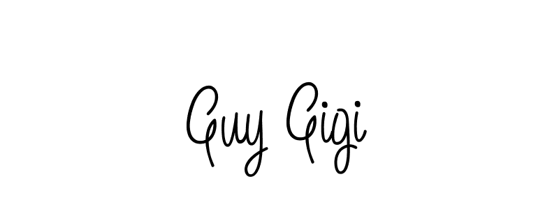 Check out images of Autograph of Guy Gigi name. Actor Guy Gigi Signature Style. Angelique-Rose-font-FFP is a professional sign style online. Guy Gigi signature style 5 images and pictures png