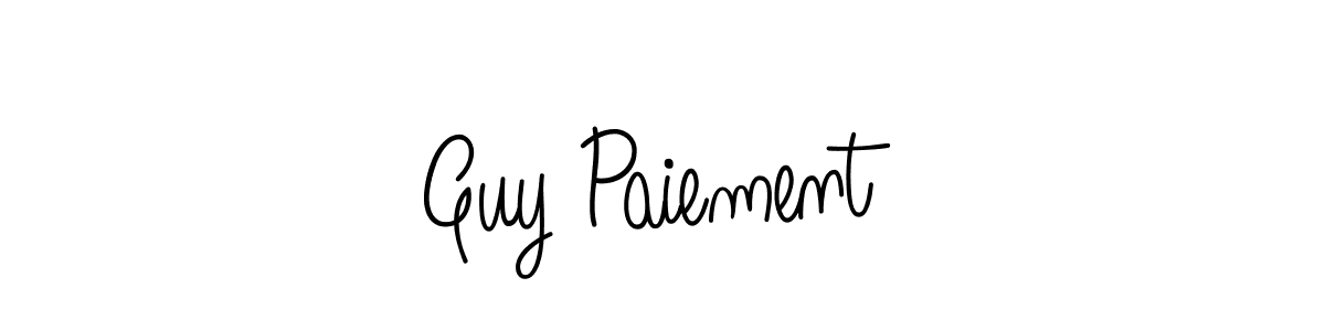 Best and Professional Signature Style for Guy Paiement. Angelique-Rose-font-FFP Best Signature Style Collection. Guy Paiement signature style 5 images and pictures png