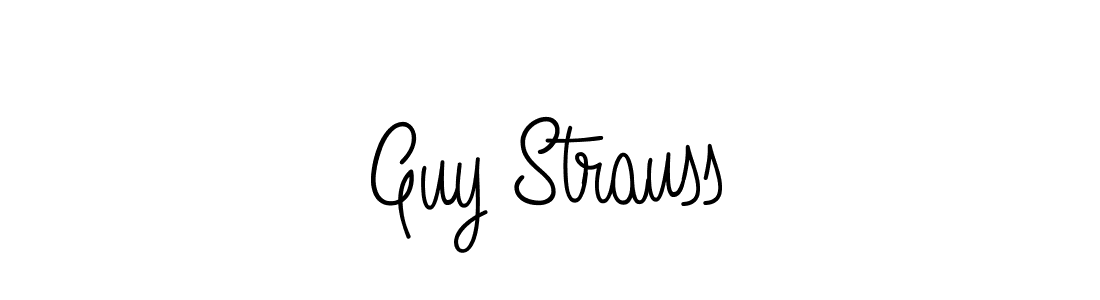 How to make Guy Strauss name signature. Use Angelique-Rose-font-FFP style for creating short signs online. This is the latest handwritten sign. Guy Strauss signature style 5 images and pictures png