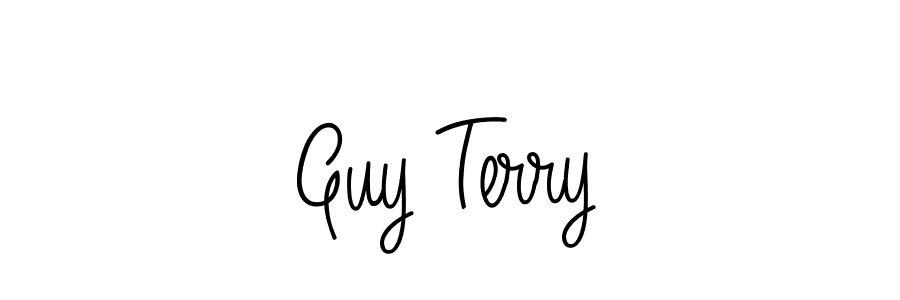 if you are searching for the best signature style for your name Guy Terry. so please give up your signature search. here we have designed multiple signature styles  using Angelique-Rose-font-FFP. Guy Terry signature style 5 images and pictures png