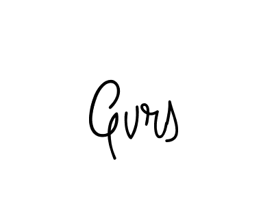 Once you've used our free online signature maker to create your best signature Angelique-Rose-font-FFP style, it's time to enjoy all of the benefits that Gvrs name signing documents. Gvrs signature style 5 images and pictures png
