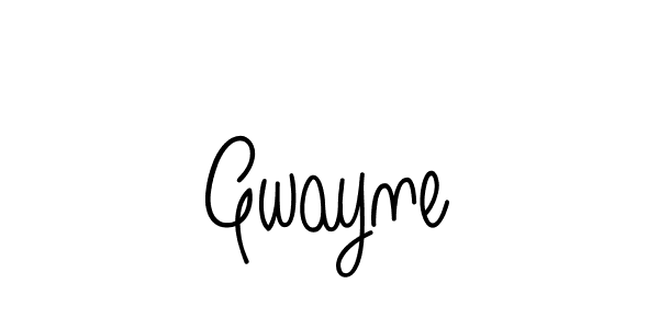 Best and Professional Signature Style for Gwayne. Angelique-Rose-font-FFP Best Signature Style Collection. Gwayne signature style 5 images and pictures png