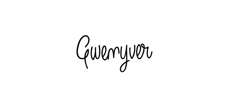 Make a short Gwenyver signature style. Manage your documents anywhere anytime using Angelique-Rose-font-FFP. Create and add eSignatures, submit forms, share and send files easily. Gwenyver signature style 5 images and pictures png