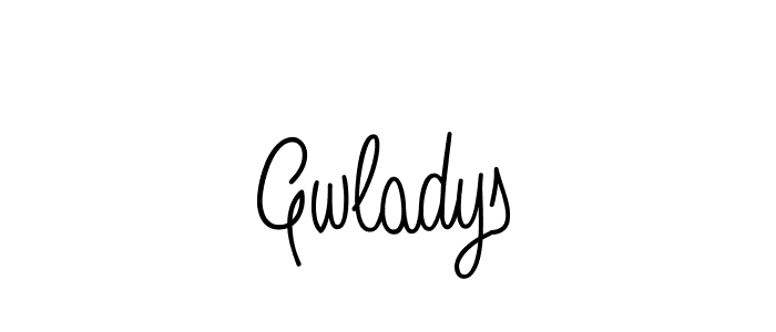 How to Draw Gwladys signature style? Angelique-Rose-font-FFP is a latest design signature styles for name Gwladys. Gwladys signature style 5 images and pictures png
