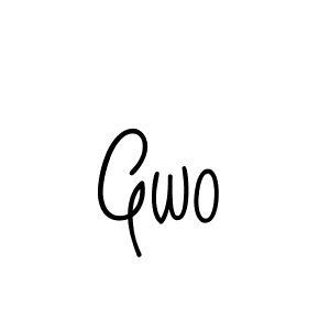 Also You can easily find your signature by using the search form. We will create Gwo name handwritten signature images for you free of cost using Angelique-Rose-font-FFP sign style. Gwo signature style 5 images and pictures png