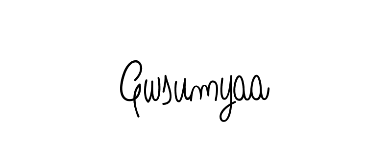 Similarly Angelique-Rose-font-FFP is the best handwritten signature design. Signature creator online .You can use it as an online autograph creator for name Gwsumyaa. Gwsumyaa signature style 5 images and pictures png