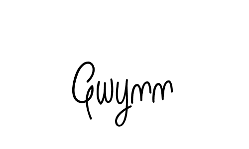 Create a beautiful signature design for name Gwynn. With this signature (Angelique-Rose-font-FFP) fonts, you can make a handwritten signature for free. Gwynn signature style 5 images and pictures png