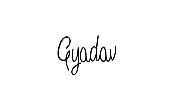 Here are the top 10 professional signature styles for the name Gyadav. These are the best autograph styles you can use for your name. Gyadav signature style 5 images and pictures png