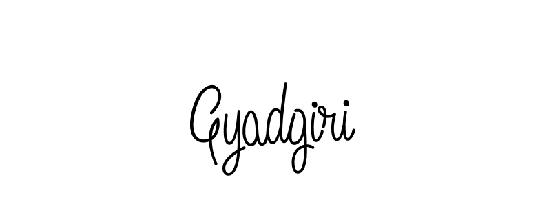 How to Draw Gyadgiri signature style? Angelique-Rose-font-FFP is a latest design signature styles for name Gyadgiri. Gyadgiri signature style 5 images and pictures png