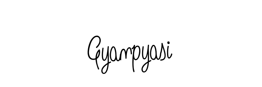 Angelique-Rose-font-FFP is a professional signature style that is perfect for those who want to add a touch of class to their signature. It is also a great choice for those who want to make their signature more unique. Get Gyanpyasi name to fancy signature for free. Gyanpyasi signature style 5 images and pictures png