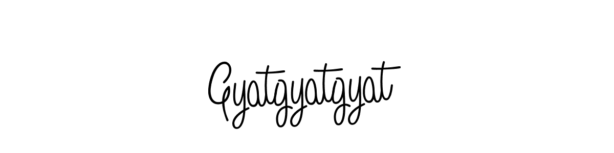 Gyatgyatgyat stylish signature style. Best Handwritten Sign (Angelique-Rose-font-FFP) for my name. Handwritten Signature Collection Ideas for my name Gyatgyatgyat. Gyatgyatgyat signature style 5 images and pictures png