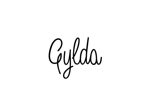 Make a beautiful signature design for name Gylda. Use this online signature maker to create a handwritten signature for free. Gylda signature style 5 images and pictures png