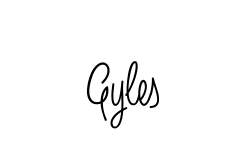 Once you've used our free online signature maker to create your best signature Angelique-Rose-font-FFP style, it's time to enjoy all of the benefits that Gyles name signing documents. Gyles signature style 5 images and pictures png