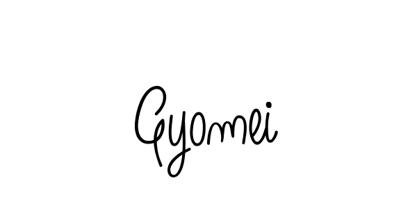 Angelique-Rose-font-FFP is a professional signature style that is perfect for those who want to add a touch of class to their signature. It is also a great choice for those who want to make their signature more unique. Get Gyomei name to fancy signature for free. Gyomei signature style 5 images and pictures png