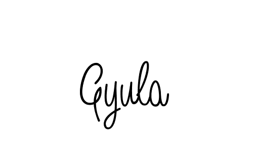 You can use this online signature creator to create a handwritten signature for the name Gyula. This is the best online autograph maker. Gyula signature style 5 images and pictures png