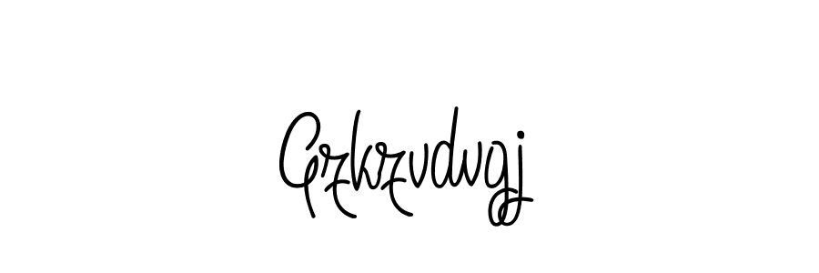 How to make Gzkzvdvgj name signature. Use Angelique-Rose-font-FFP style for creating short signs online. This is the latest handwritten sign. Gzkzvdvgj signature style 5 images and pictures png