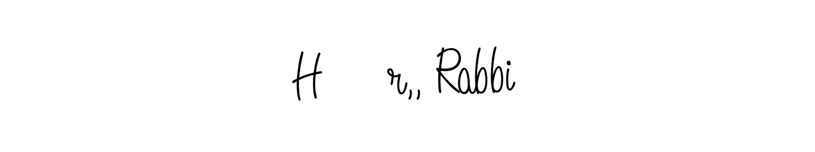 Make a short H❤️r,, Rabbi signature style. Manage your documents anywhere anytime using Angelique-Rose-font-FFP. Create and add eSignatures, submit forms, share and send files easily. H❤️r,, Rabbi signature style 5 images and pictures png