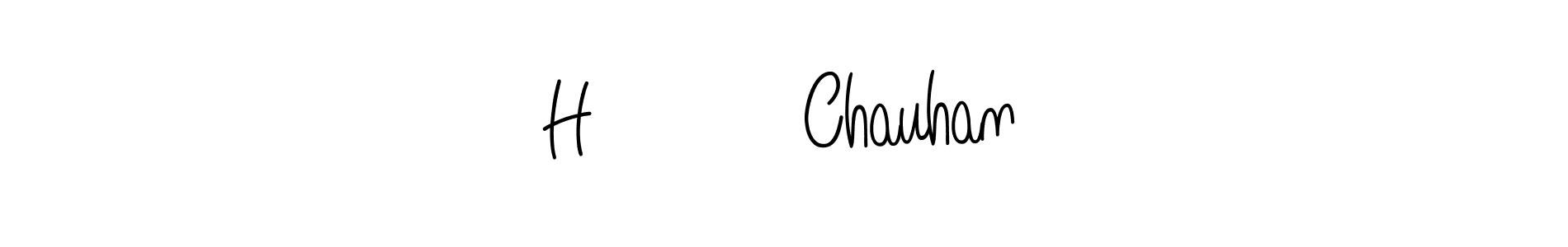 if you are searching for the best signature style for your name H રાજ Chauhan. so please give up your signature search. here we have designed multiple signature styles  using Angelique-Rose-font-FFP. H રાજ Chauhan signature style 5 images and pictures png