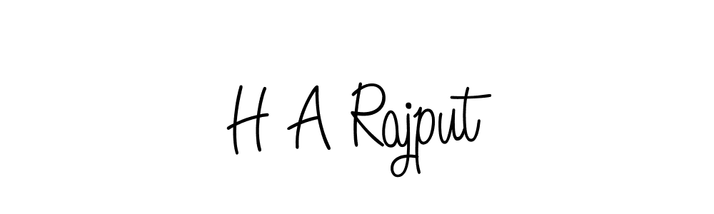 You can use this online signature creator to create a handwritten signature for the name H A Rajput. This is the best online autograph maker. H A Rajput signature style 5 images and pictures png