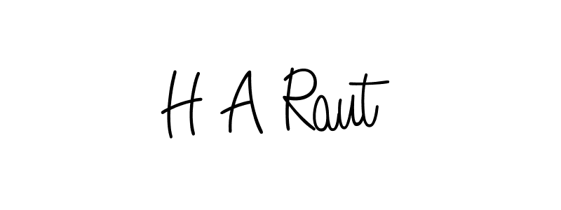 How to Draw H A Raut signature style? Angelique-Rose-font-FFP is a latest design signature styles for name H A Raut. H A Raut signature style 5 images and pictures png