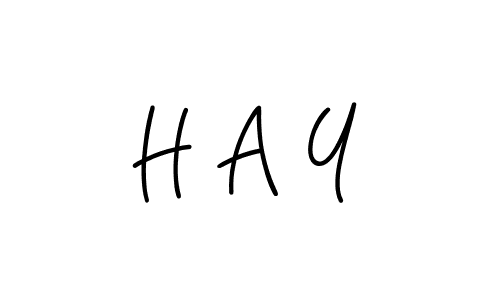 The best way (Angelique-Rose-font-FFP) to make a short signature is to pick only two or three words in your name. The name H A Y include a total of six letters. For converting this name. H A Y signature style 5 images and pictures png
