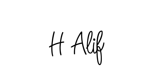 Also You can easily find your signature by using the search form. We will create H Alif name handwritten signature images for you free of cost using Angelique-Rose-font-FFP sign style. H Alif signature style 5 images and pictures png