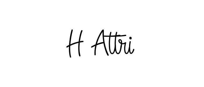 Here are the top 10 professional signature styles for the name H Attri. These are the best autograph styles you can use for your name. H Attri signature style 5 images and pictures png
