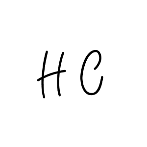 The best way (Angelique-Rose-font-FFP) to make a short signature is to pick only two or three words in your name. The name H C include a total of six letters. For converting this name. H C signature style 5 images and pictures png