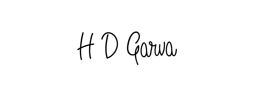 You can use this online signature creator to create a handwritten signature for the name H D Garva. This is the best online autograph maker. H D Garva signature style 5 images and pictures png