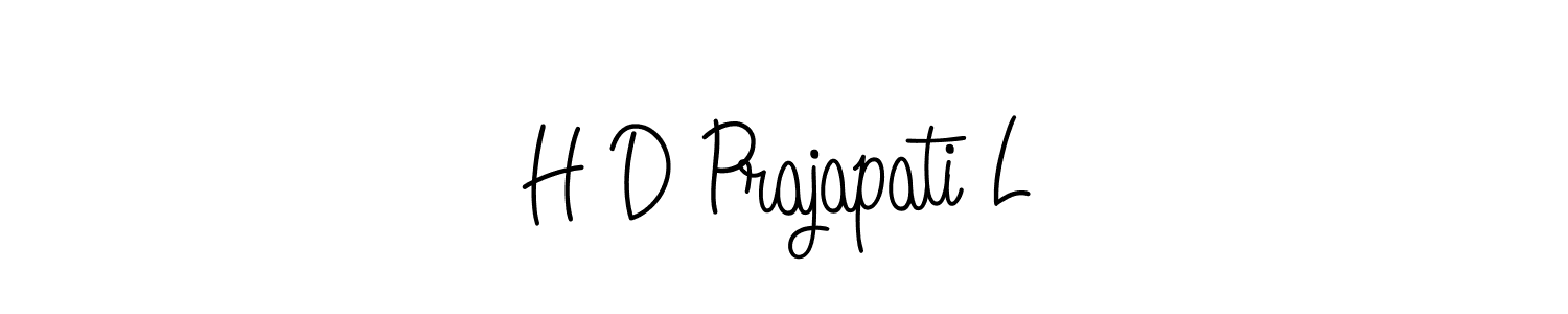 Once you've used our free online signature maker to create your best signature Angelique-Rose-font-FFP style, it's time to enjoy all of the benefits that H D Prajapati L name signing documents. H D Prajapati L signature style 5 images and pictures png