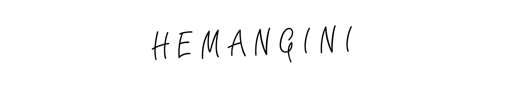 This is the best signature style for the H E M A N G I N I name. Also you like these signature font (Angelique-Rose-font-FFP). Mix name signature. H E M A N G I N I signature style 5 images and pictures png