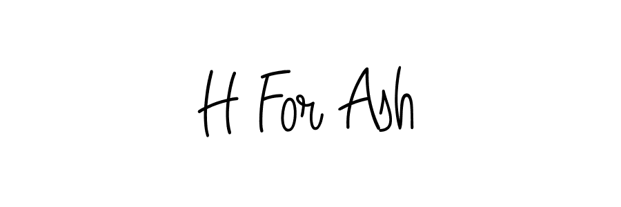 Make a beautiful signature design for name H For Ash. Use this online signature maker to create a handwritten signature for free. H For Ash signature style 5 images and pictures png