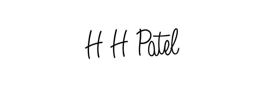 Check out images of Autograph of H H Patel name. Actor H H Patel Signature Style. Angelique-Rose-font-FFP is a professional sign style online. H H Patel signature style 5 images and pictures png