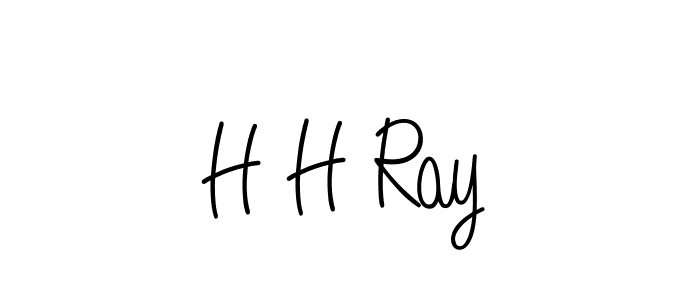 Once you've used our free online signature maker to create your best signature Angelique-Rose-font-FFP style, it's time to enjoy all of the benefits that H H Ray name signing documents. H H Ray signature style 5 images and pictures png