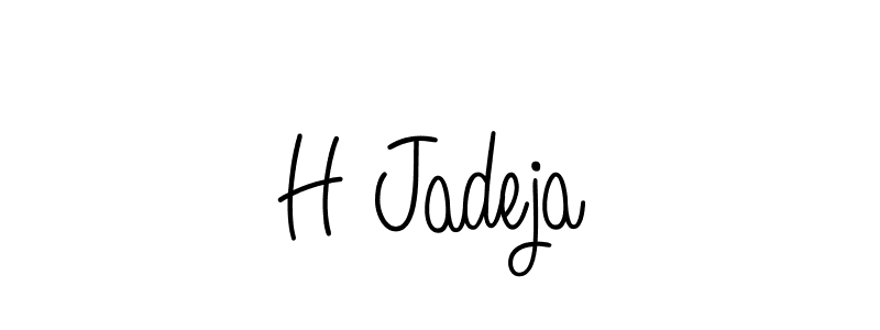 It looks lik you need a new signature style for name H Jadeja. Design unique handwritten (Angelique-Rose-font-FFP) signature with our free signature maker in just a few clicks. H Jadeja signature style 5 images and pictures png