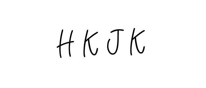 Also You can easily find your signature by using the search form. We will create H K J K name handwritten signature images for you free of cost using Angelique-Rose-font-FFP sign style. H K J K signature style 5 images and pictures png