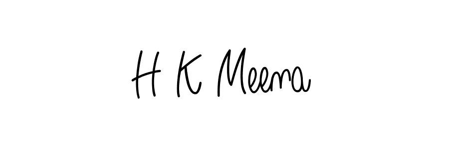 Similarly Angelique-Rose-font-FFP is the best handwritten signature design. Signature creator online .You can use it as an online autograph creator for name H K Meena. H K Meena signature style 5 images and pictures png