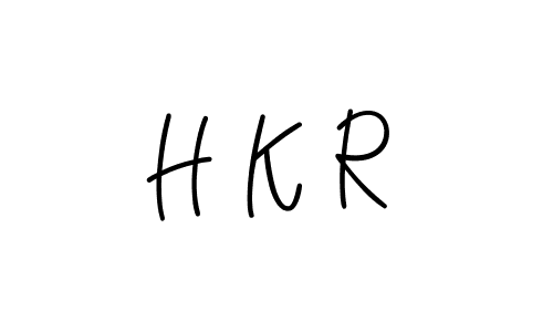 if you are searching for the best signature style for your name H K R. so please give up your signature search. here we have designed multiple signature styles  using Angelique-Rose-font-FFP. H K R signature style 5 images and pictures png