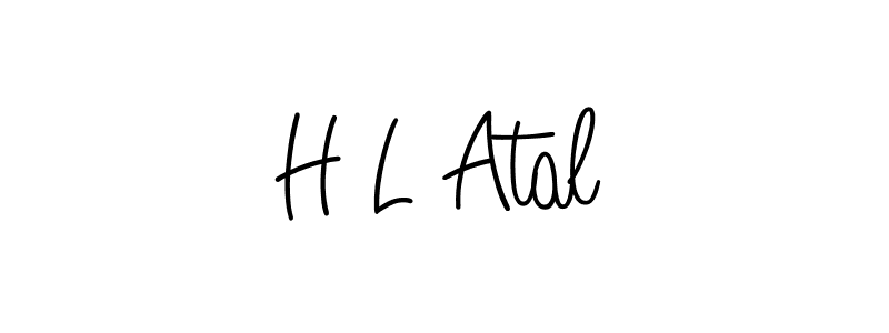 It looks lik you need a new signature style for name H L Atal. Design unique handwritten (Angelique-Rose-font-FFP) signature with our free signature maker in just a few clicks. H L Atal signature style 5 images and pictures png