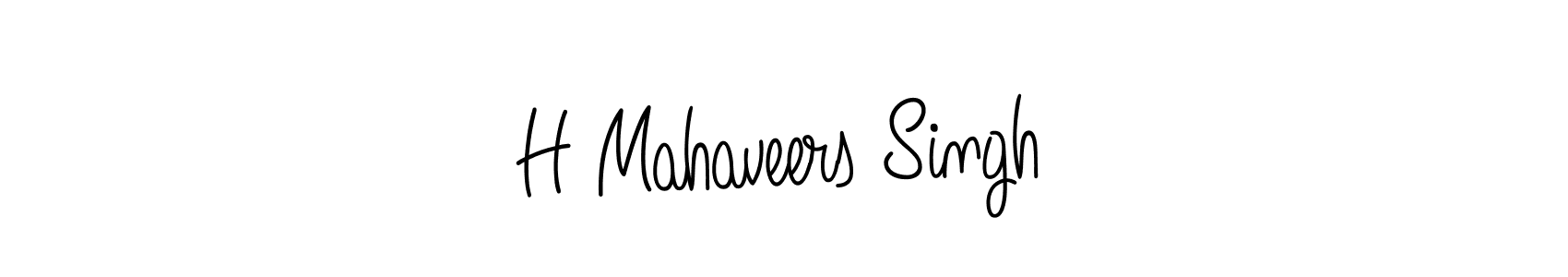 Once you've used our free online signature maker to create your best signature Angelique-Rose-font-FFP style, it's time to enjoy all of the benefits that H Mahaveers Singh name signing documents. H Mahaveers Singh signature style 5 images and pictures png