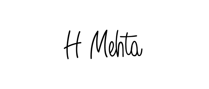It looks lik you need a new signature style for name H Mehta. Design unique handwritten (Angelique-Rose-font-FFP) signature with our free signature maker in just a few clicks. H Mehta signature style 5 images and pictures png