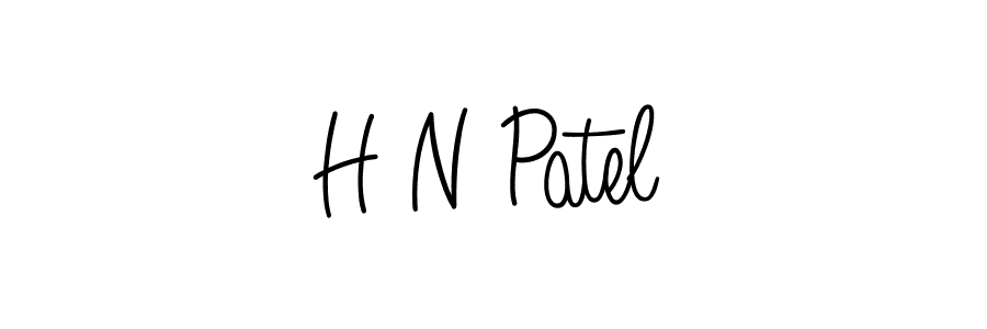 How to make H N Patel signature? Angelique-Rose-font-FFP is a professional autograph style. Create handwritten signature for H N Patel name. H N Patel signature style 5 images and pictures png