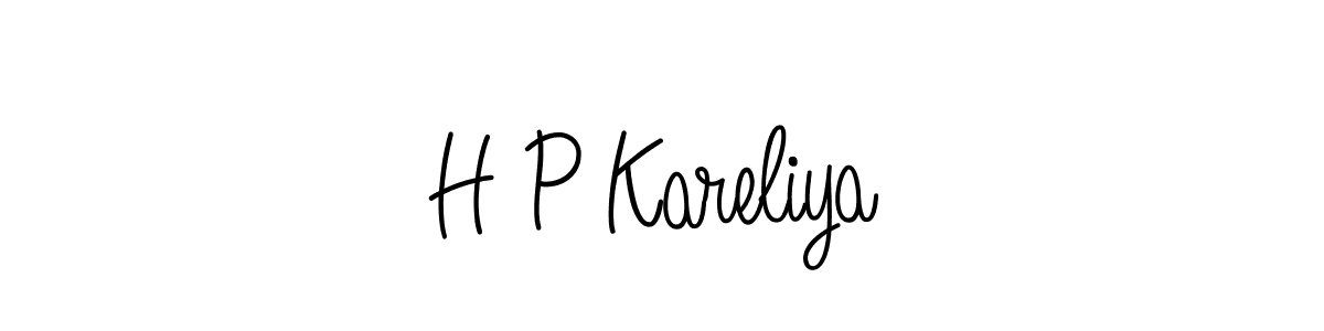 Also You can easily find your signature by using the search form. We will create H P Kareliya name handwritten signature images for you free of cost using Angelique-Rose-font-FFP sign style. H P Kareliya signature style 5 images and pictures png